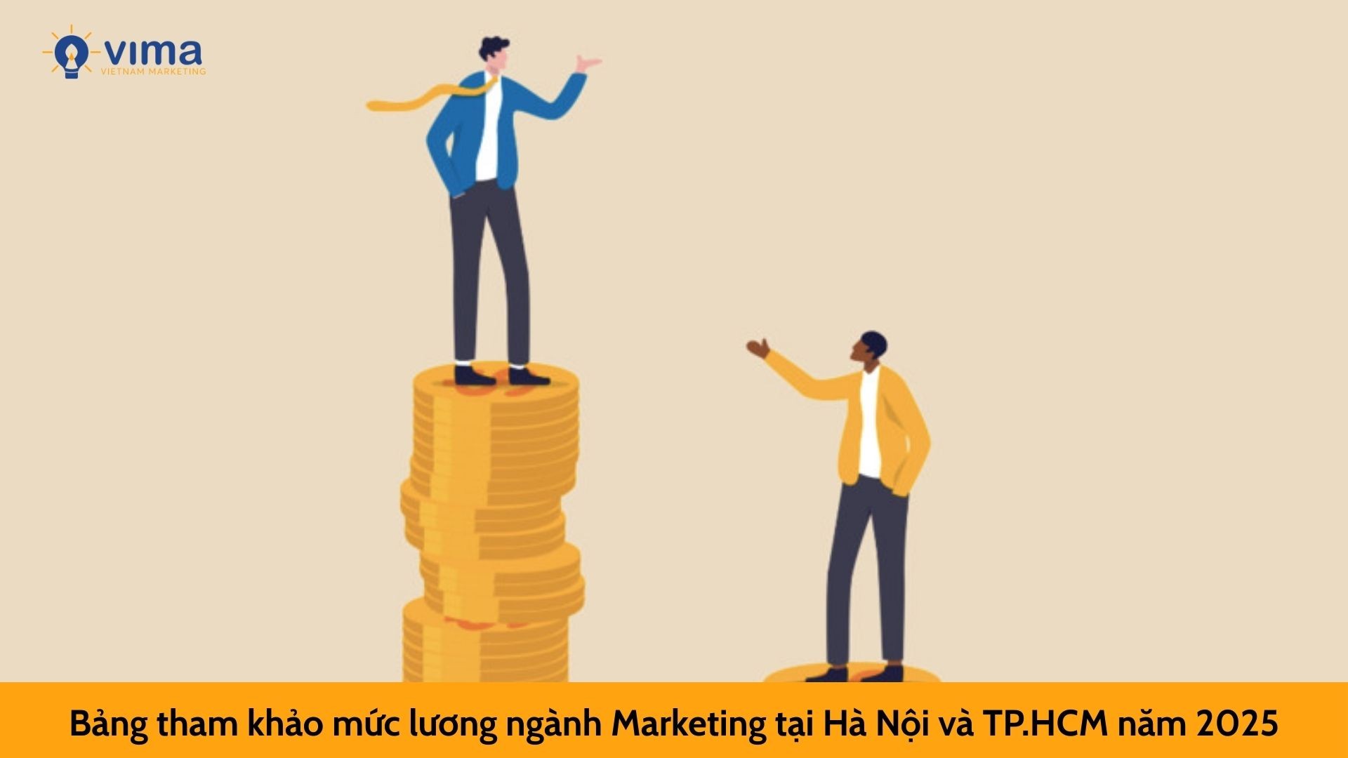 Bảng tham khảo mức lương ngành Marketing tại Hà Nội và TP.HCM năm 2025